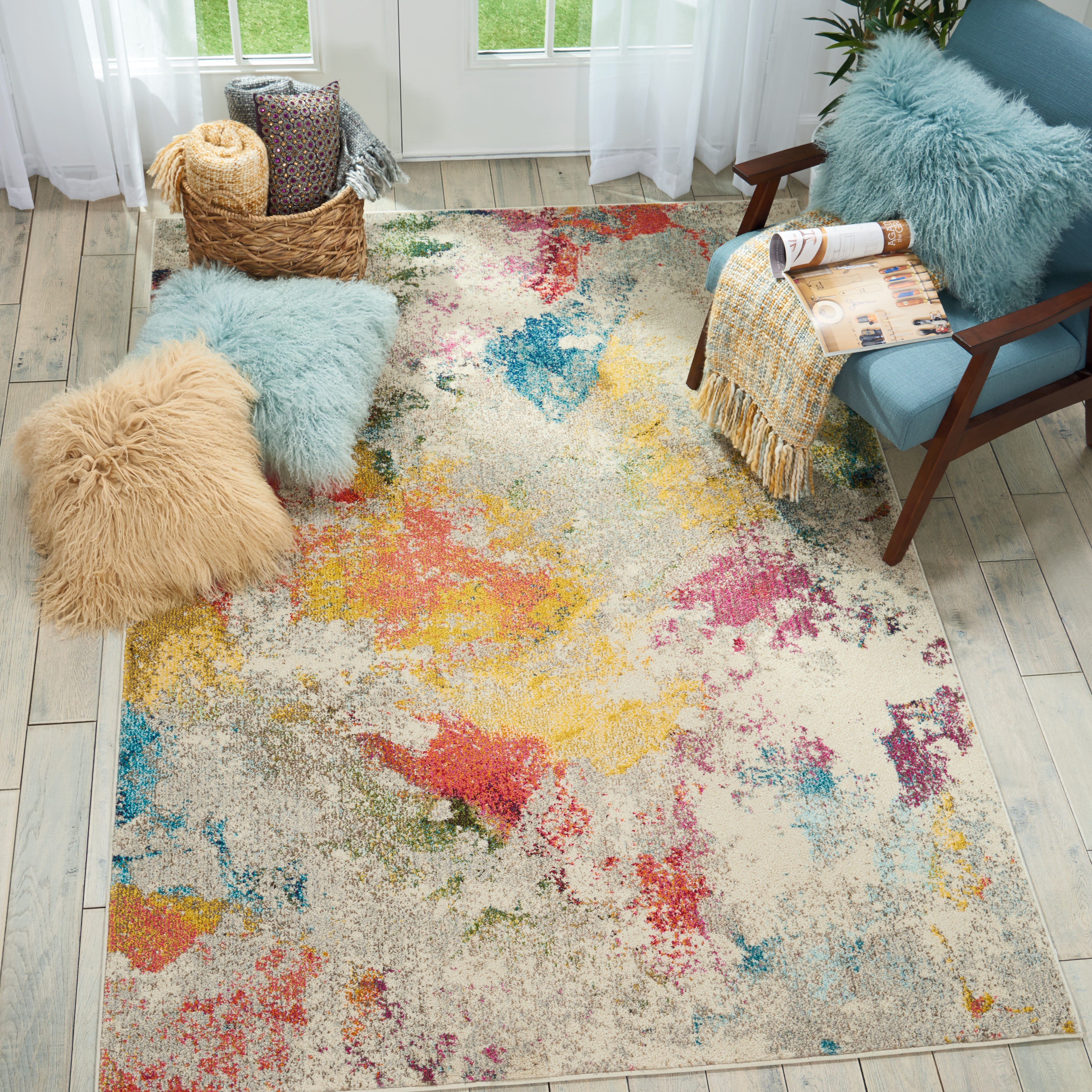 Nourison Celestial CES12 Ivory Multicolour Rug